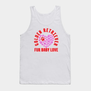 Golden Retriever Dog Tank Top